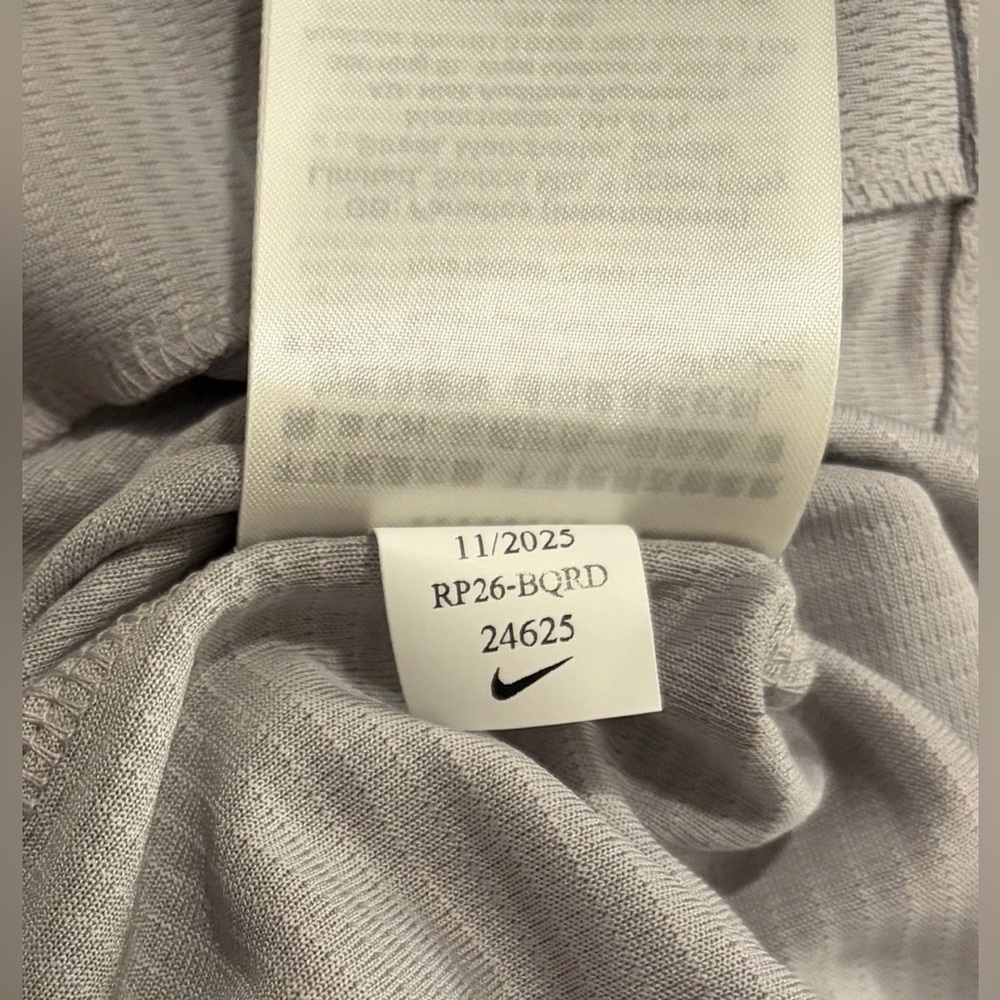 Nike Authentic Boston Red Sox MLB Baseball Gray Jersey Men’s Size: XL - Picture 6 of 6